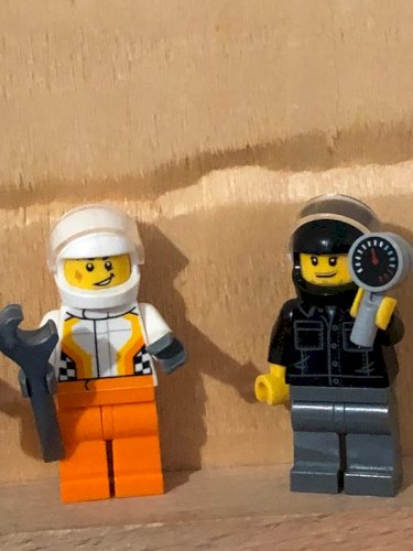 Figurines Lego Pilotes Automobile
