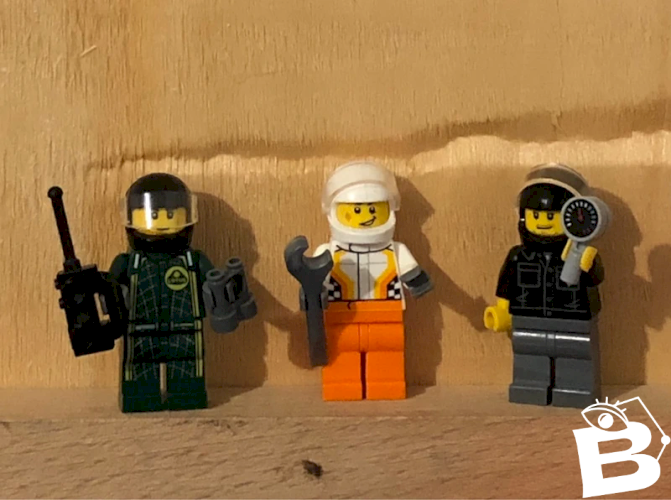 Figurines Lego Pilotes Automobile