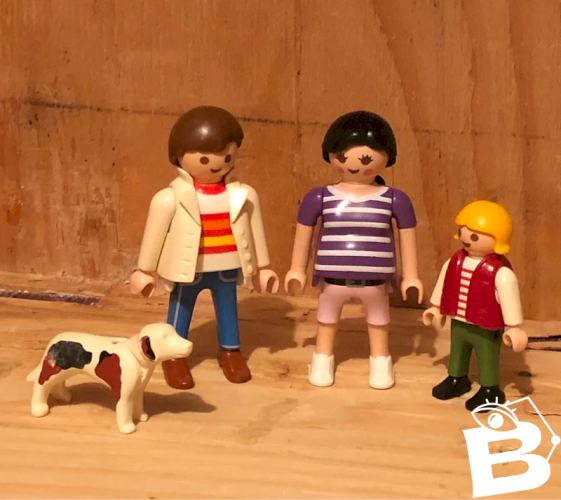 Figurines Playmobil « Papa et maman vont avoir un bb »