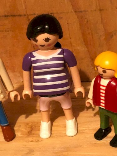 Figurines Playmobil « Papa et maman vont avoir un bb »
