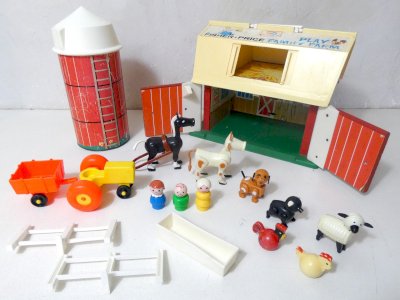 Fisher Price Little People The Farm Vintage 1967