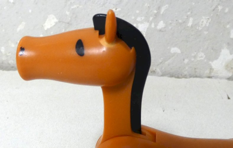 Fisher Price Little People Western Chariot Vert avec personnage et cheval 1982