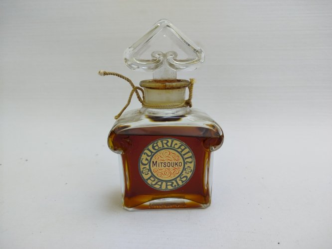 Flacon à parfum Guerlain Mitsouko ancien vintage 