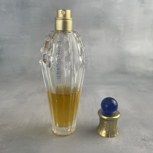 Flacon de parfum Le temps des reines 75ml eau de toilette spray vapo entamé 1/3