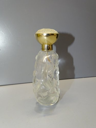 -FLACON VAPORISATEUR VIDE LE BAISER LALIQUE EAU DE PARFUM COLLECTION VITRINE   D
