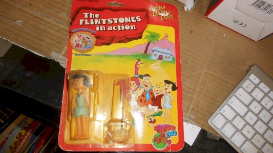  Flintstone  Pierrafeu  Série TV N/blister , vintage 