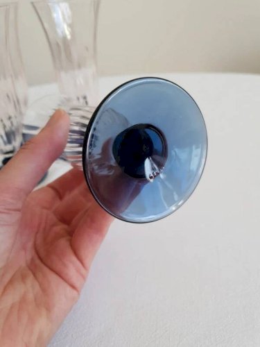 Flûtes à champagne italie, années 70