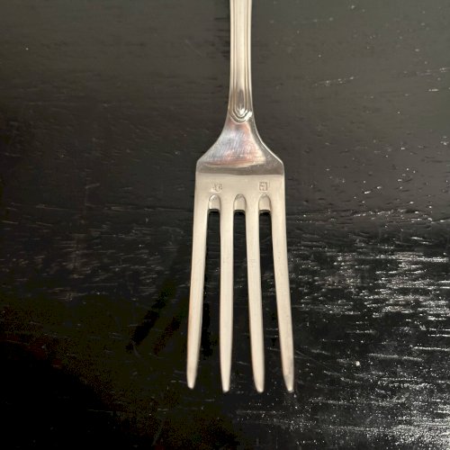 Fourchettes en métal argenté