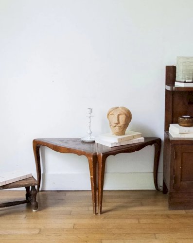 Francine, la paire de tables basses en bois N°458