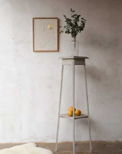 Francine, la sellette en bois patiné N°677