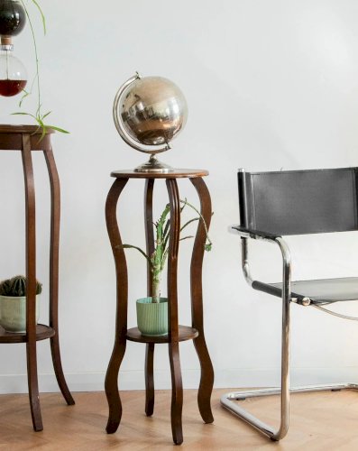 Francine, la sellette ronde en bois N°478