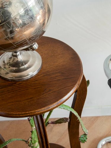 Francine, la sellette ronde en bois N°478