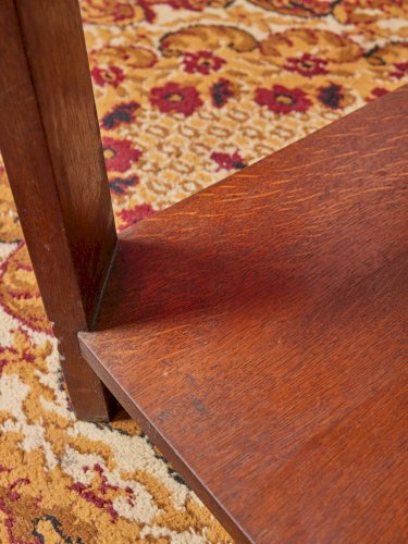 Francine, la table d'appoint Art déco en bois N°694