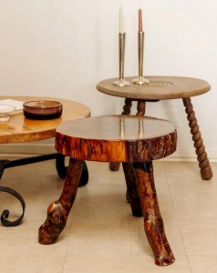 Francine, the brutalist side table No. 495