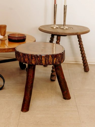 Francine, la table d'appoint brutaliste N°495