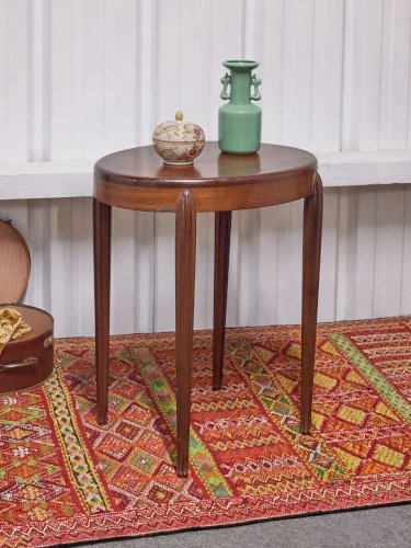 Francine, la table d'appoint en acajou N°619