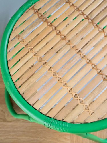 Francine, la table d'appoint en bambou N°308