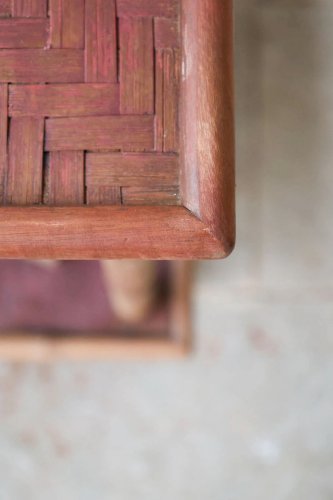 Francine, la table d'appoint en bambou N°632