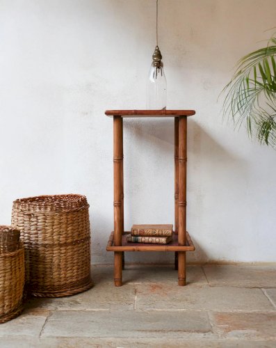 Francine, la table d'appoint en bambou N°632