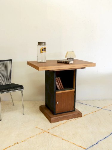 Francine, la table d'appoint en bois dépliante N°627