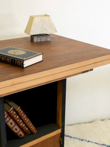 Francine, la table d'appoint en bois dépliante N°627