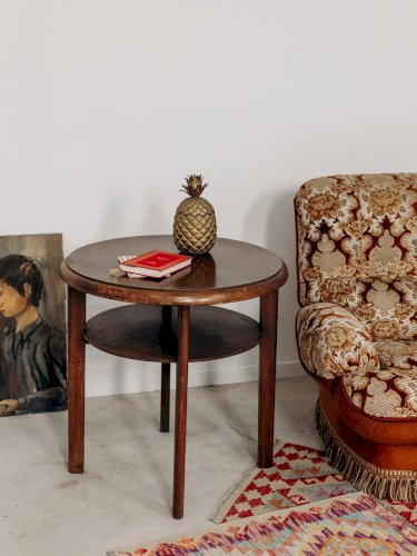 Francine, la table d'appoint en bois N°122