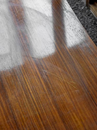 Francine, la table d'appoint en bois N°191