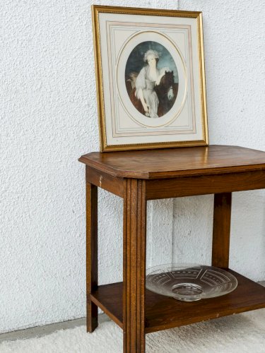 Francine, la table d'appoint en bois N°217