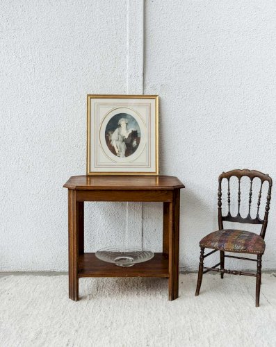 Francine, la table d'appoint en bois N°217