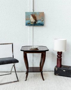 Francine, the wooden side table No. 218