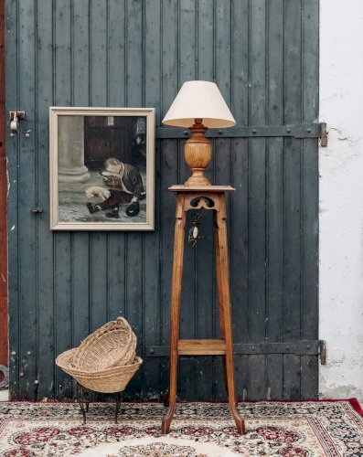 Francine, la table d'appoint en bois N°269