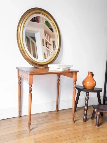 Francine, la table d'appoint en bois N°340