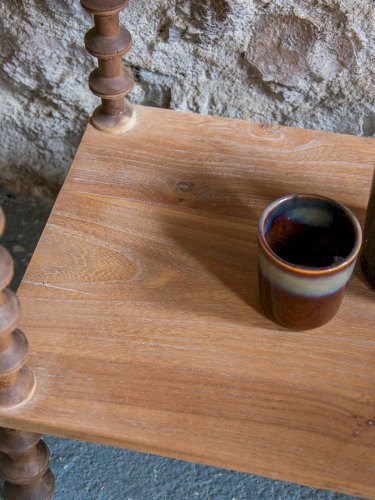 Francine, la table d'appoint en bois N°364