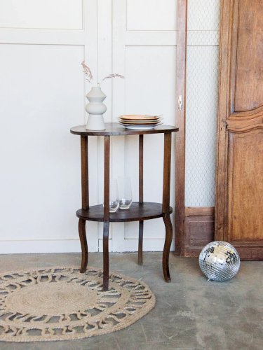 Francine, la table d'appoint en bois N°369
