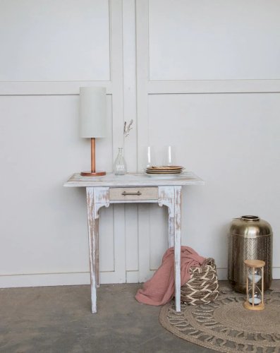 Francine, la table d'appoint en bois N°385