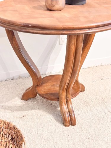 Francine, la table d'appoint en bois N°433