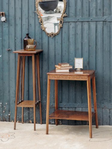 Francine, la table d'appoint en bois N°438