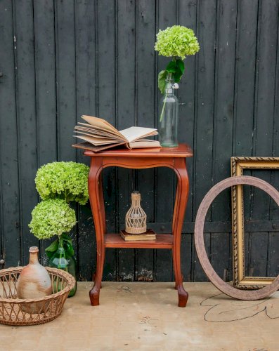 Francine, la table d'appoint en bois N°447