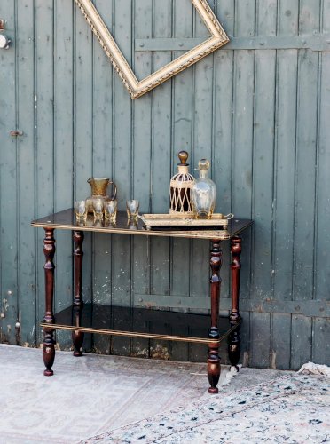 Francine, la table d'appoint en bois N°453