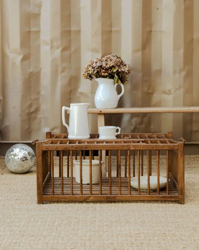 Francine, la table d'appoint en bois N°476