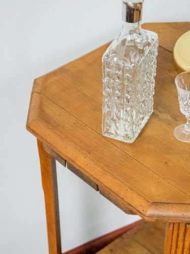 Francine, la table d'appoint en bois N°545