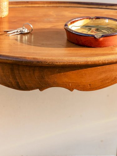 Francine, la table d'appoint en bois N°617