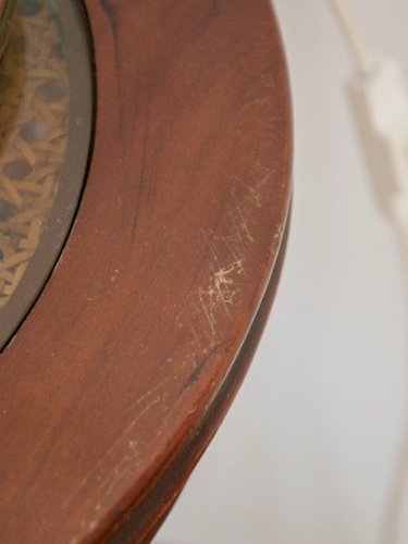 Francine, la table d'appoint en cannage N°357