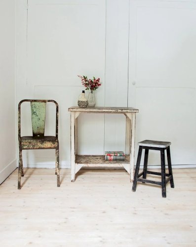 Francine, la table d'appoint en fer N°119