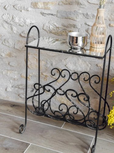 Francine, la table d'appoint en métal N°187