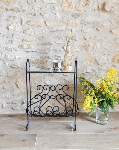 Francine, la table d'appoint en métal N°187