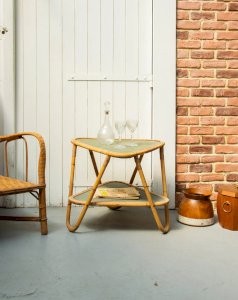 Francine, the wicker side table No. 249