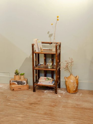 Francine, la table d'appoint en rotin N°592