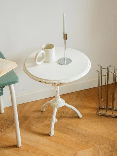 Francine, la table d'appoint ronde en fer N°671