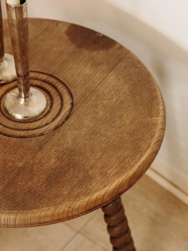 Francine, la table d'appoint tripode N°482